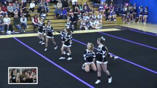 Bellingham High School Div 3 amp 4  Foxborough Cheerleading Invitational 2017 [upl. by Renado408]