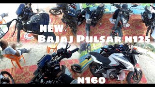 new bajaj pulsar n125 review   pulsar n160 review [upl. by Abernon]