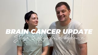 Brain cancer update GREAT NEWS [upl. by Nevart]