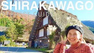 GIFU🇯🇵 9 Things to do in Shirakawago🛖🍁 Japanese countryside Japan Travel Vlog [upl. by Solrac24]