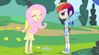 Fluttershys Yay human version [upl. by Arabele273]