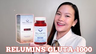 RELUMINS GLUTA1000 Review  MURA NA MAGANDA PA [upl. by Adnema963]