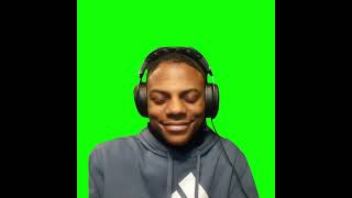 IShowSpeed Closing His Eyes meme  Green Screen [upl. by Norvun510]