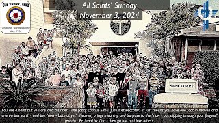 Sermon Message You are a saint but you are also a sinner  All Saints Sunday  November 3 2024 [upl. by Gabriello]