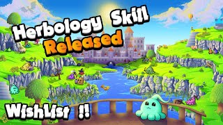 Herbology Skill Released  Bloobs Adventure Idle DevLog 18 Wish List On Steam [upl. by Rannug]