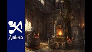 BlacksmithForge  RPG Ambience [upl. by Annid]