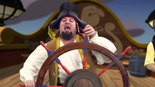 Jake and the Never Land Pirates  Pirate Band  Sea Legs  Disney Junior Official [upl. by Etteiluj]