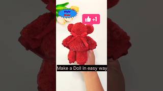 Make Easy Napkin Doll shortsshortstylewaar [upl. by Marilou794]