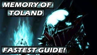 Memory of Toland The Shattered Fastest Method Destiny 2 Shadowkeep [upl. by Fogarty]