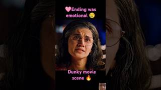 Ending was imotional 💔😢 love bollywood sad movie motivation srkworld [upl. by Notsur]