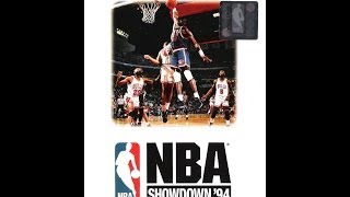 NBA Showdown 94 Sega Genesis  San Antonio Spurs vs Los Angeles Clippers [upl. by Okier]