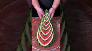 Making Watermelon Shapes That Will Amaze You 🍉✨ trending fooddiy diy watermelonchallenge [upl. by Bainbrudge]