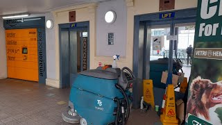 1 is Broken 90s Schindler Lift at Fleet Walk Shopping Centre in Torquay [upl. by Silvanus719]