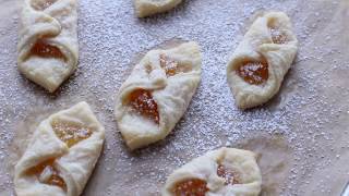 Cream cheese and orange pastry kolaches video [upl. by Nueormahc]