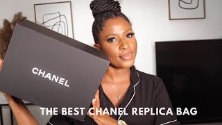 CHANEL MEDIUM CLASSIC FLAP BAG UNBOXING  REPLICA UNBOXING  SHEBAG  Kahunde Doreen [upl. by Reidid]