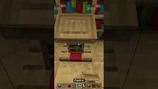 Tuto passage secret minecraft facile avec un pupitre 📖 minecraft [upl. by Edmee639]