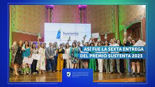 Premio Sustenta 2023 reconoce a empresas sustentables en niveles brote y árbol [upl. by Ayikahs]