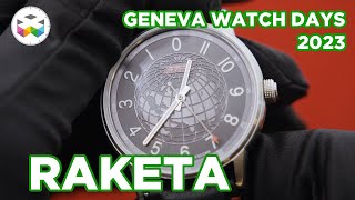 Geneva Watch Days 2023 Raketa [upl. by Sarilda]