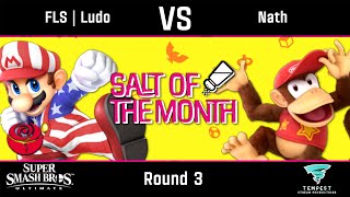 FLS  Ludo Mario vs Nath Diddy Kong  Ultimate Round 3  Salt of the Month 5 [upl. by Jolie949]