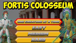 New Fortis Colosseum strategy  One creature at a time  Waves guide [upl. by Gnaoh]