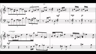 12Tone Etude for Solo Piano No 1 By Nick Errico [upl. by Anined]