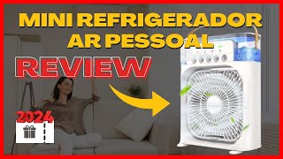 Mini Ar Condicionado portátil É BOM Ventilador Umidificador Climatizador PORTÁTIL Ánalise Completa [upl. by Enuahs]