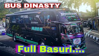 BUS DINASTI FULL BASURI basuri BUSDIBASTY winspector rombonganbus rombonganbusasyrof [upl. by Omer]