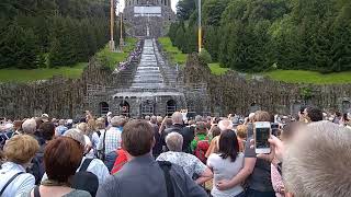 Waterfall Kassel Hercules Germany  Wasserspiele Kassel Herkules Deutschland [upl. by Adihsaar]