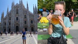 INTERRAILING VLOG 1 🍕  the adventure begins MILAN amp MUNICH [upl. by Justicz]