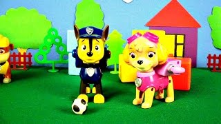 PatPatrouille  Jeux au football Vidéo en français pour enfants [upl. by Nate564]