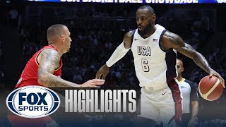 United States vs Germany Full Game Highlights  USA Basketball Showcase [upl. by Cindy311]