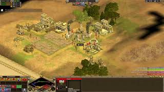 Rise of Nations  The IMPOSSIBLE 1v4 Tougher AI Attempt [upl. by Notlew562]