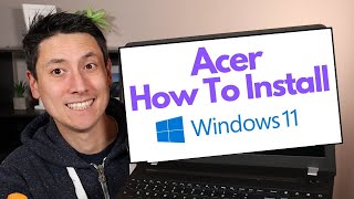 How To Install Windows 11 To Acer Computer  Free amp Easy [upl. by Ahtivak816]