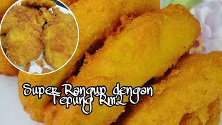 Resepi Pisang Goreng Super Rangup Dari Tepung Rm2 [upl. by Earehs884]