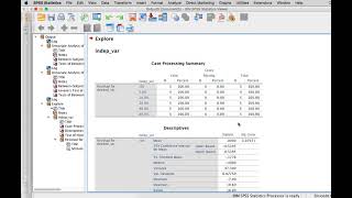 How to test normality and homogeneity of variance in residuals in SPSS [upl. by Nwahsyar468]