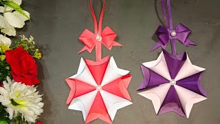 how to make Christmas ornaments Christmas decorations 🎄 paper craft ideas [upl. by O'Driscoll]