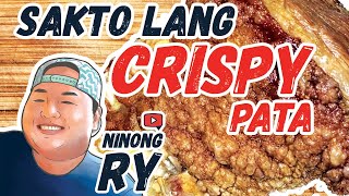 Sakto Lang Crispy Pata para sa puso mong palaging pinapaasa  Ninong Ry [upl. by Eelam]