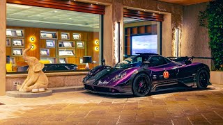 Pagani Zonda 760 LH Start Up Revs and Accelerations [upl. by Ehpotsirhc]