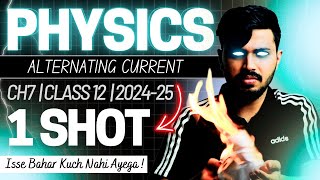 Alternating Current Detailed Oneshot  PYQ Chapter 5 Class 12 Physics CBSE 202425 🔥 cbse [upl. by Jerusalem]