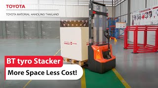 BT tyro Stacker and Nesting Rack For Storage Space Issue [upl. by Vigen]