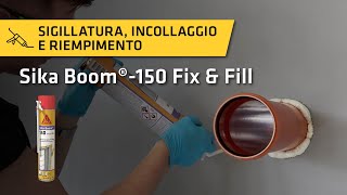 Sika Boom®150 Fix amp Fill  Schiuma poliuretanica autoespandente universale per applicazione manuale [upl. by Reteip669]