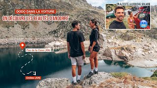 ON DÉCOUVRE LES BEAUTÉS DE ANDORRE amp TEST DE LA DOUCHE SOLAIRE  vanlife en voiture  vlog voyage [upl. by Brower]