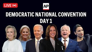 DNC LIVE Day 1 of Democratic National Convention in Chicago [upl. by Golightly]