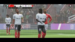 ⚽️ DLS24 ● LA ACADEMIAFC vs GALACTICOS FC ● Messi falla el gol del empate  Pierdo por la mínima [upl. by Knitter]