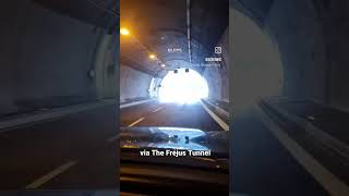 Italy to France via Frejus Tunnel sixkiwis frejus travelvlog [upl. by Atirrehs]