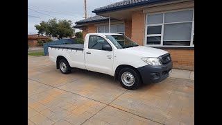 Installing a TOWBAR and LIGHTBARS to a HILUX [upl. by Acquah741]