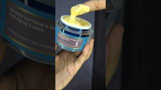 Blue Nectar Saffron Antiaging cream  skin care  for dry flaky normal skin  face Moisturizer [upl. by Warga]