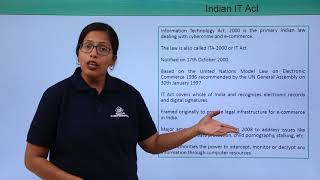 Cyber Crimes  Indian IT Act [upl. by Ayotna]