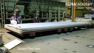 REFRATraining at Refratechnik Ceramics  Ceramic Fiber Layer [upl. by Zoeller]