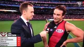 Last 41 seconds Essendon vs Hawthorn round 2 2015 [upl. by Annice]